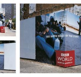 BBC World 户外广告