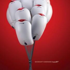 微软硬件平面广告