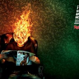 rollingstone 杂志广告