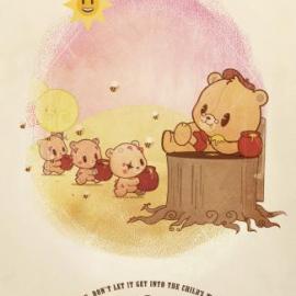 Apoio a Crianca 研究所广告