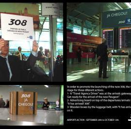 标致308平面广告