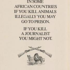 Reporters without borders 平面广告