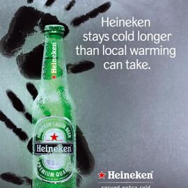 HEINEKEN：EXTRA COLD 冷藏喜力广告