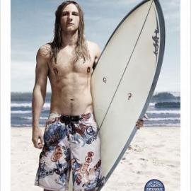 sexwax冲浪蜡平面广告