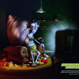 Performance Total Gym & Health 平面广告