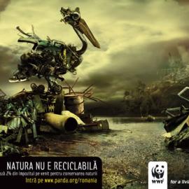 公益广告：自然无法再回收