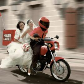 必胜客外卖平面广告