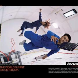 联想笔记本平面广告设计