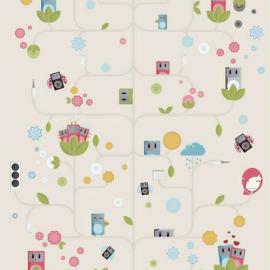 ipod 插画风格广告