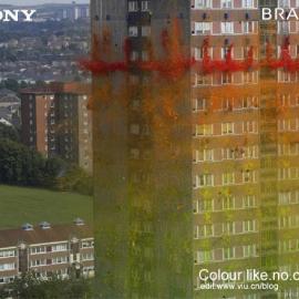 SONY BRAVIA 广告（paint）2007