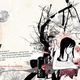 Axe 平面广告设计