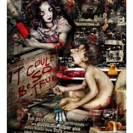 Superglue 胶水插图广告