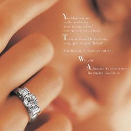 DE BEERS钻石广告