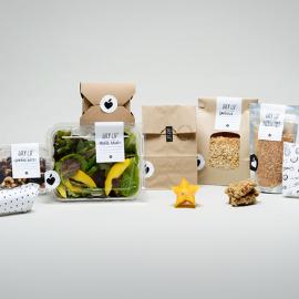 JucyLu有机蔬果商店包装及视觉形象