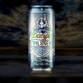 Pacific Pilsner啤酒创意包装设计艺术