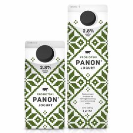 PANON牛奶包装设计