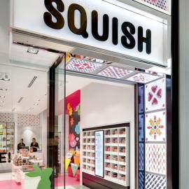 Squish Candies糖果包装和店面设计