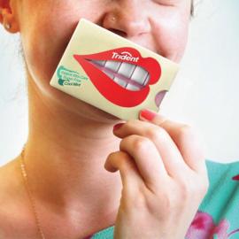 无糖口香糖交互式包装