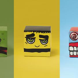 萌坏了的糖果怪兽包装