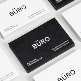 男士护肤品牌Büro的视觉设计