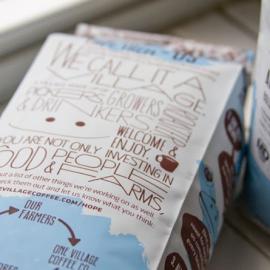 一村咖啡袋包装