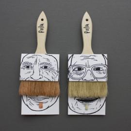 趣味十足的poilus包装，让画笔也幽默一下