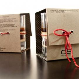 Cinc Sentits餐厅甜点包装