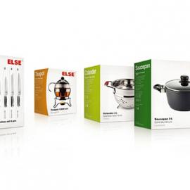 ELSE牌厨房用具包装设计欣赏
