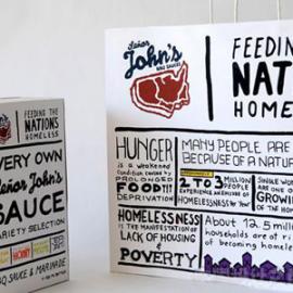 约翰库克BBQ调味酱料包装