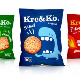 Krc & Ko系列休闲食品包装设计