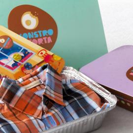 O Monstro da Torta儿童衣服包装设计