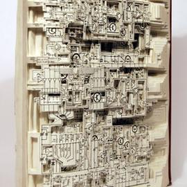 美国艺术家 Brian Dettmer<书本雕刻>作品欣赏