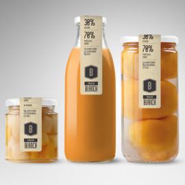 Fruita Blanch饮料包装设计欣赏