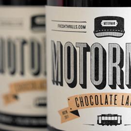Motorman酒包装设计欣赏