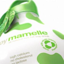 超级可爱的Soy mamelle豆奶包装设计