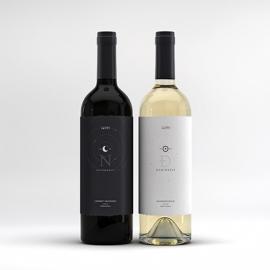 南非设计师Marcel Buerkle葡萄酒酒签和包装设计