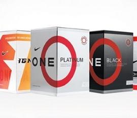 耐克高尔夫球类全新包装设计