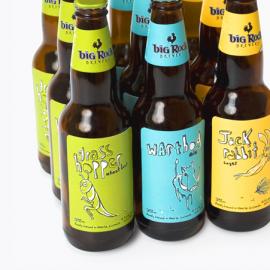 Big Rock酒包装