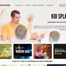 50个国外漂亮的教堂网站设计