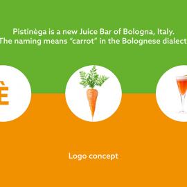 Pistinèga Juice Bar品牌视觉设计