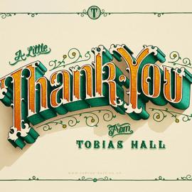 Tobias Hall的创意Thank You字体设计艺术