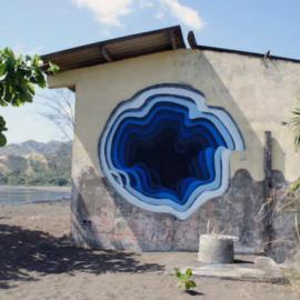 画上去的时光隧道入口