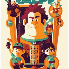 Tom Whalen复古风格插画海报设计欣赏