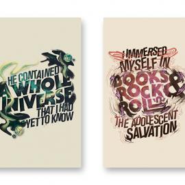 Patti Smith Quotes字体设计