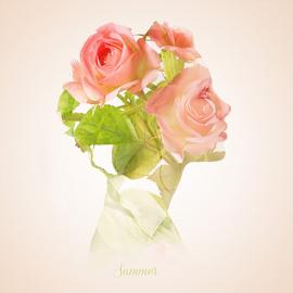 双重曝光Alon Avissar肖像设计