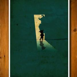 俏皮的皮克斯角色海报