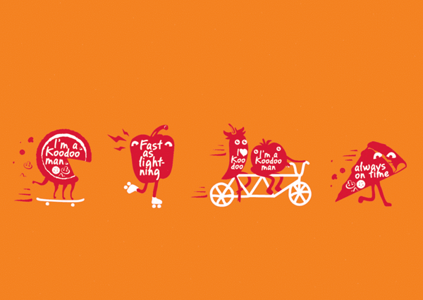 KooDoo餐馆品牌视觉形象识别