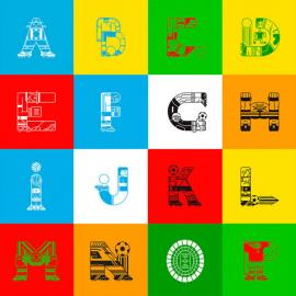 gustavo berocan veiga的世界杯字体设计