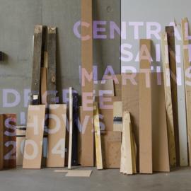 2014年中央圣马丁艺术与设计学院毕业展视觉形象识别