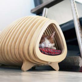 鱼骨形的宠物房